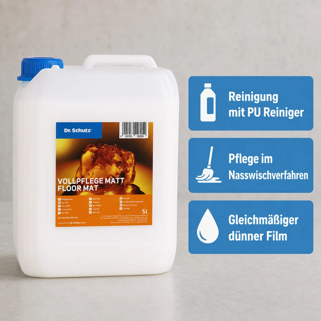 DR. SCHUTZ Vollpflege matt 5 Liter für 100m²