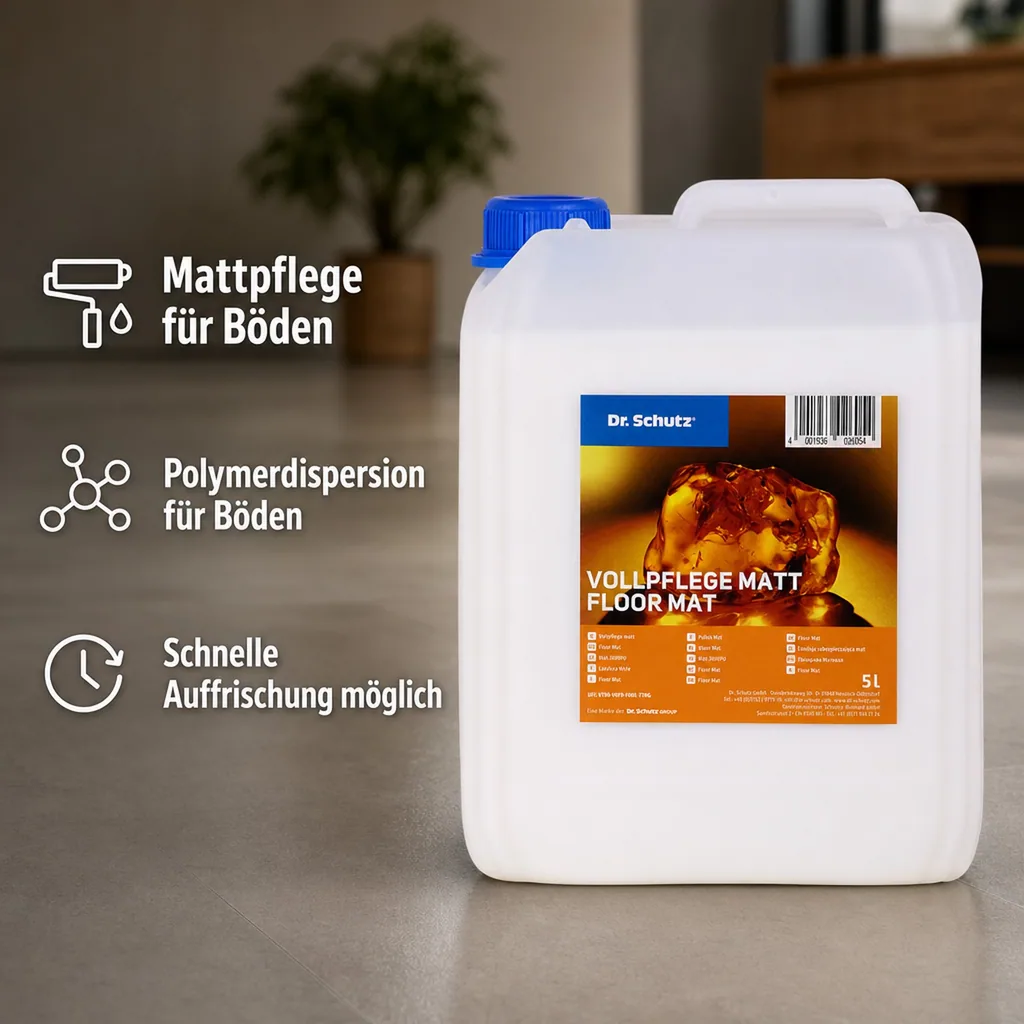 DR. SCHUTZ Vollpflege matt 5 Liter für 100m²
