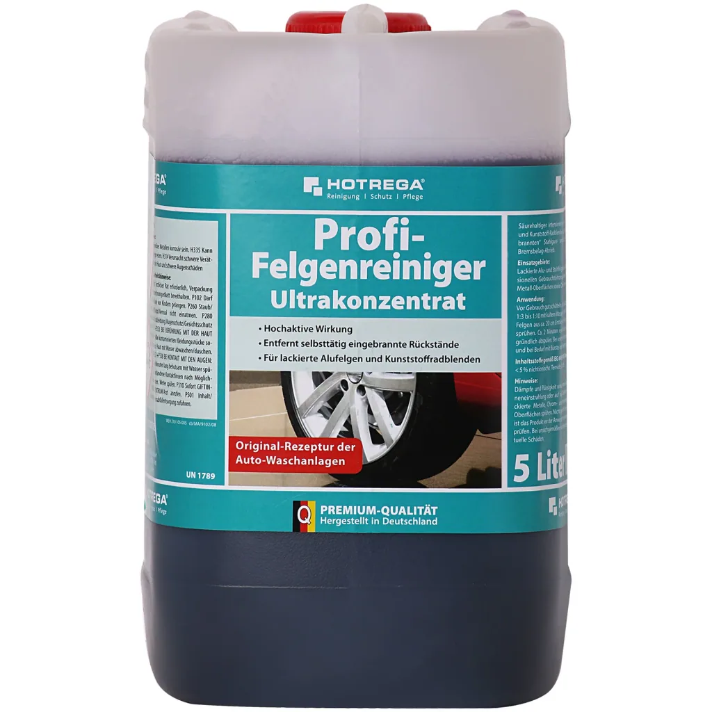 HOTREGA Profi Felgenreiniger in verschiedenen Größengebinden