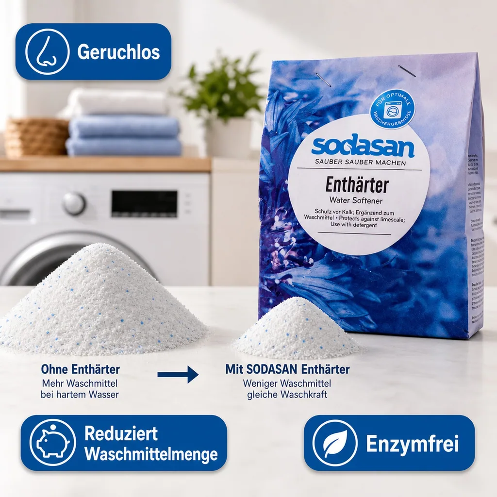 SODASAN Enthärter 750g Papierbeutel