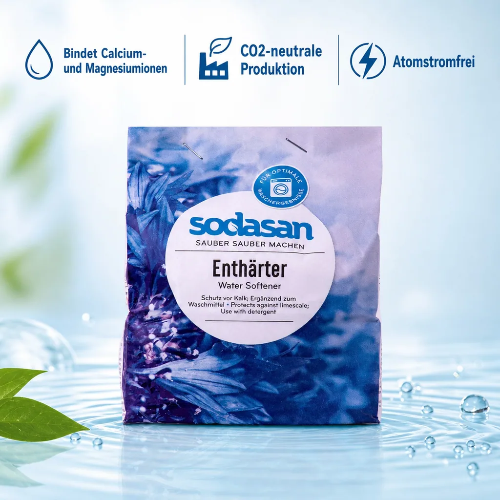 SODASAN Enthärter 750g Papierbeutel
