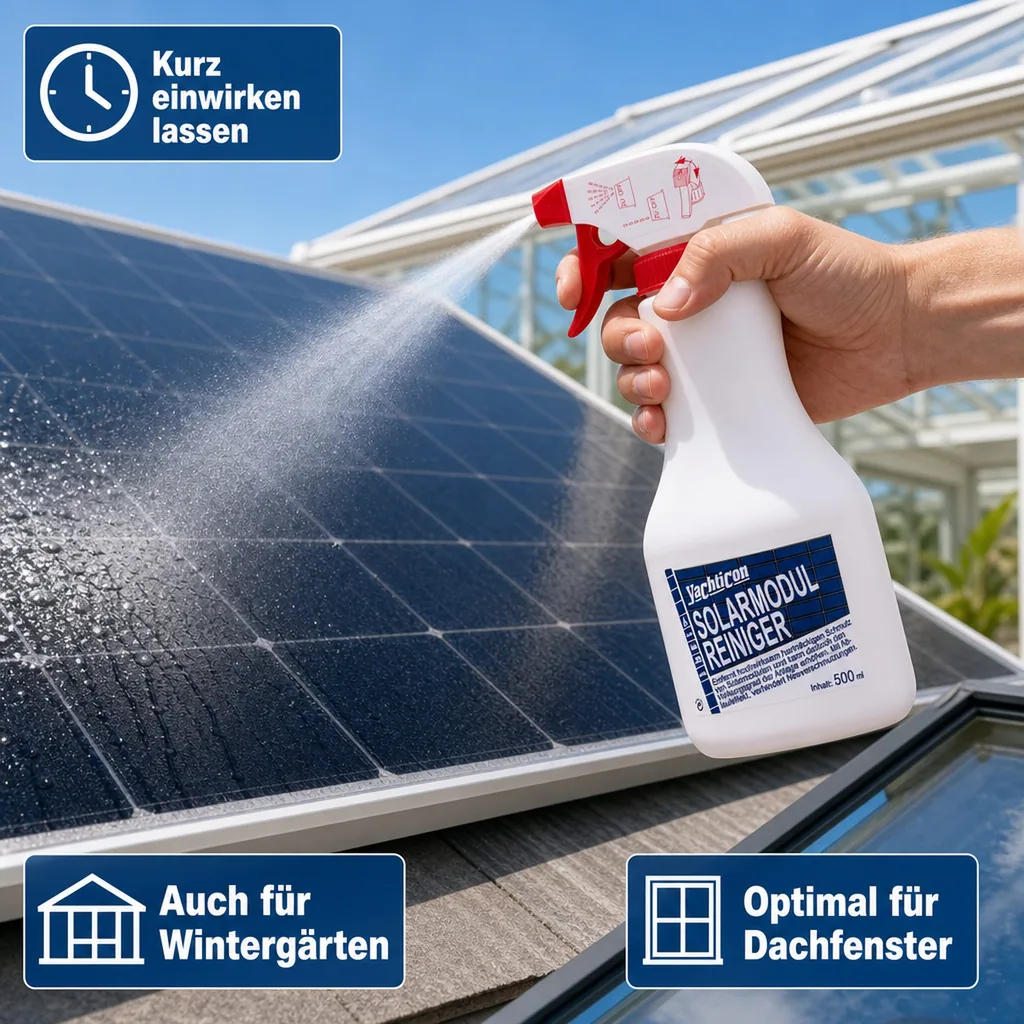 YACHTICON Solarmodul Reiniger 500 ml Sprayflasche
