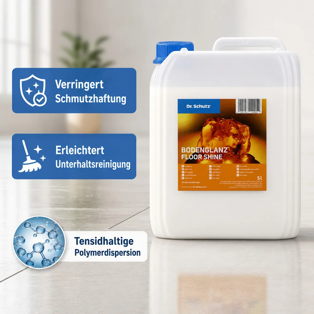 DR. SCHUTZ Bodenglanz Wischpflege 5 Liter für 100m²