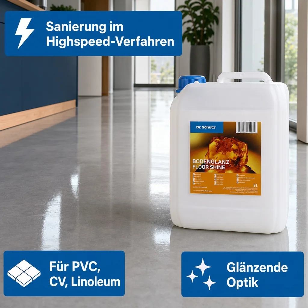 DR. SCHUTZ Bodenglanz Wischpflege 5 Liter für 100m²