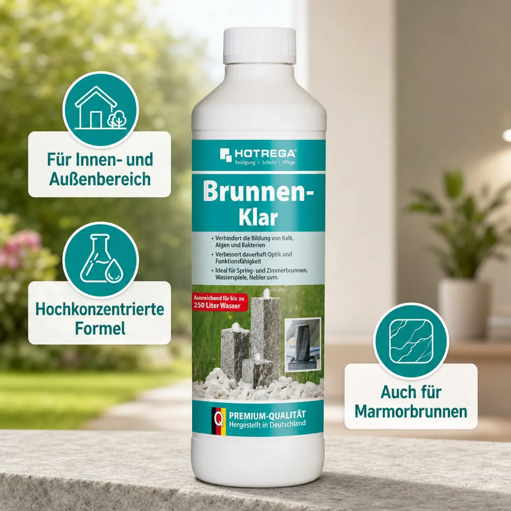 HOTREGA Brunnen Klar 500 ml Konzentrat
