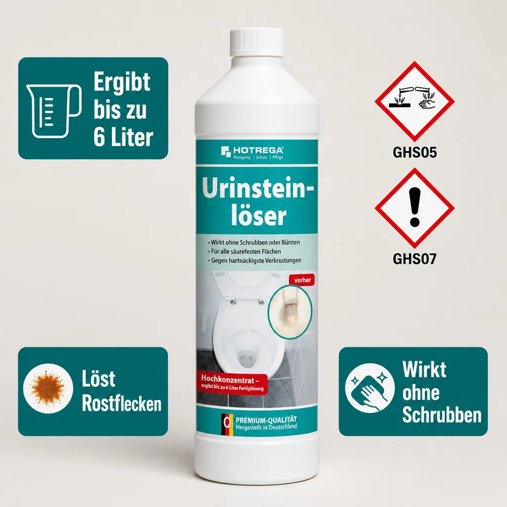 HOTREGA Urinsteinlöser 1 Liter Konzentrat