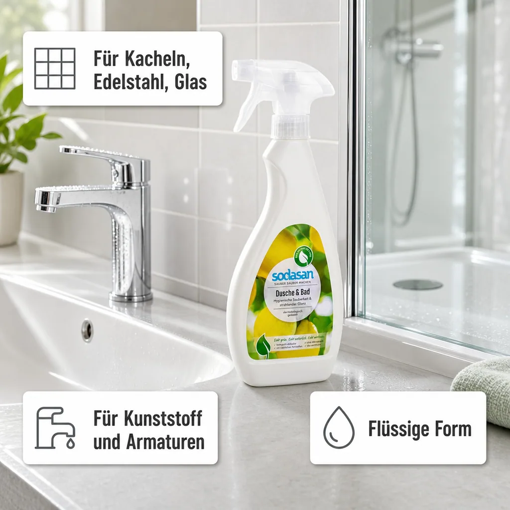 SODASAN Dusche & Bad Reiniger 500ml