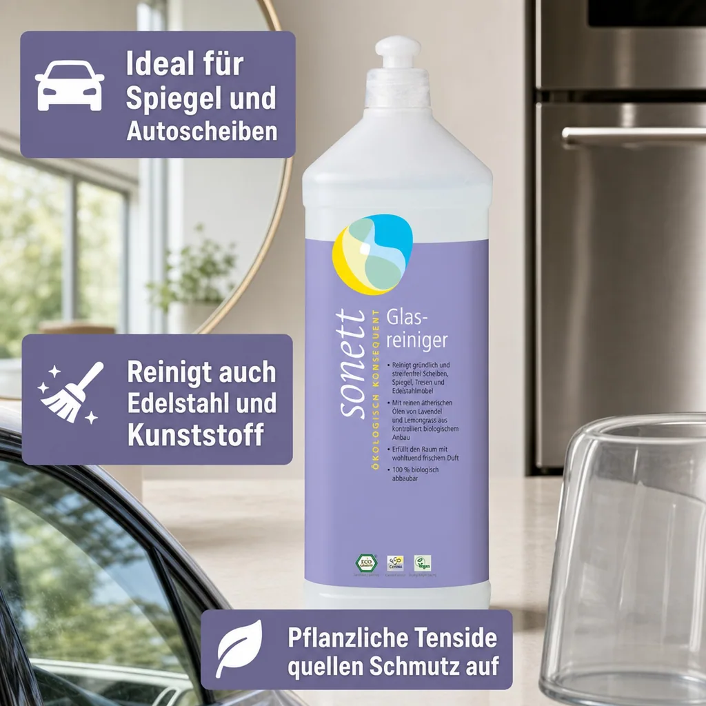 SONETT Glasreiniger 1 Liter Nachfüllflasche