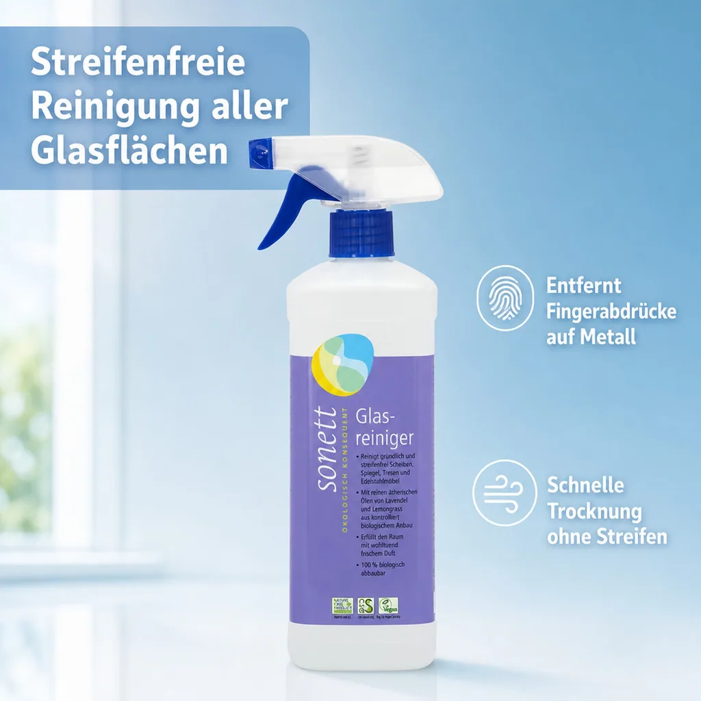 SONETT Glasreiniger 500ml Sprühflasche