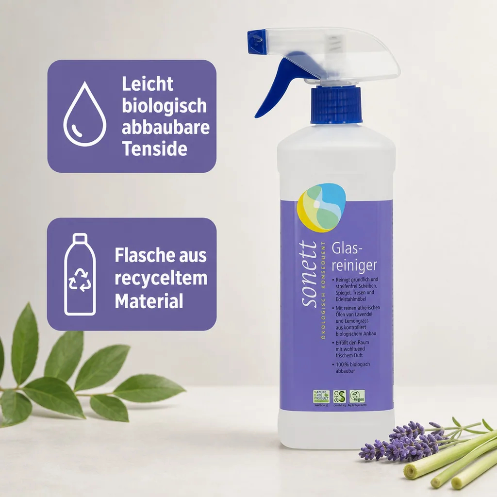 SONETT Glasreiniger 500ml Sprühflasche