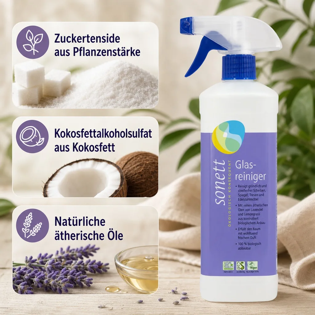 SONETT Glasreiniger 500ml Sprühflasche