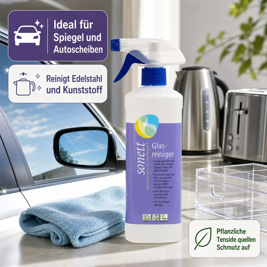 SONETT Glasreiniger 500ml Sprühflasche