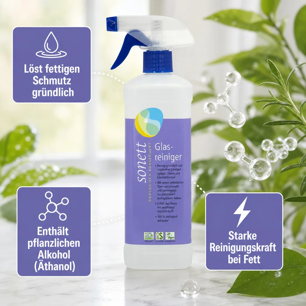 SONETT Glasreiniger 500ml Sprühflasche