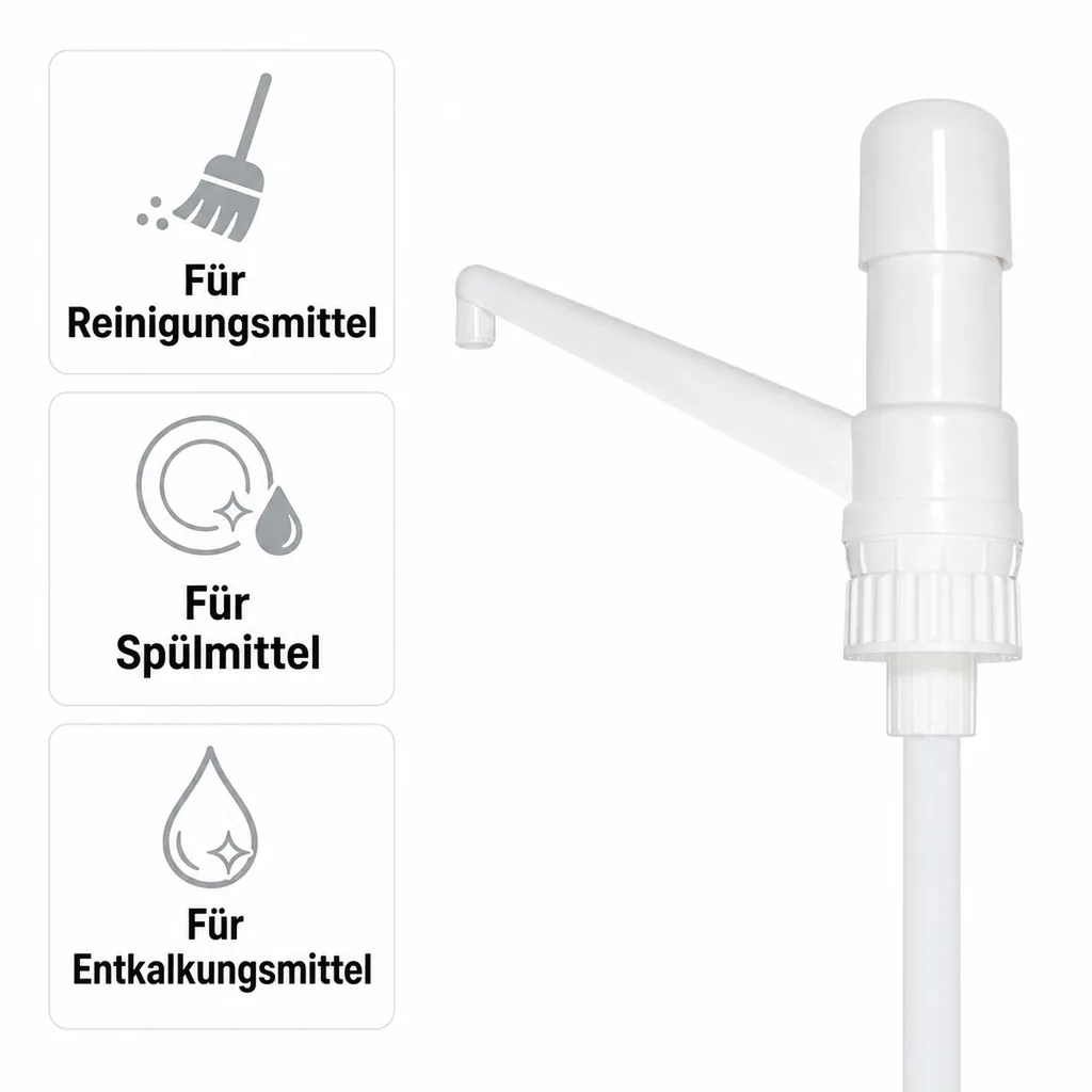 ULRICH natürlich Dosierpumpe für 10 Liter und 5 Liter Kanister