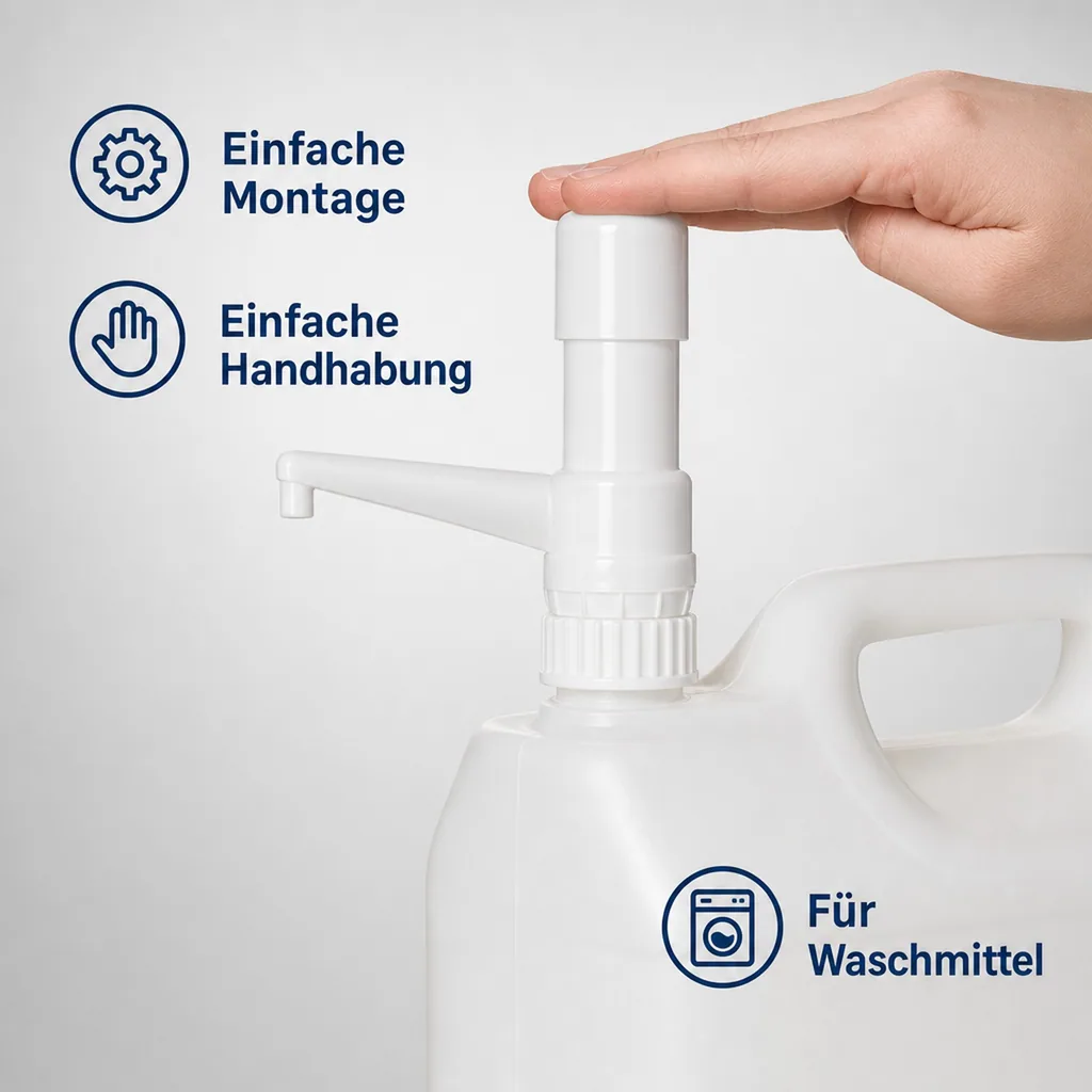 ULRICH natürlich Dosierpumpe für 10 Liter und 5 Liter Kanister