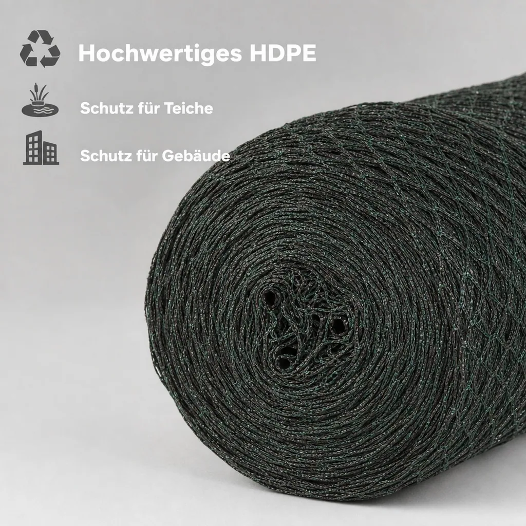 Teichschutznetz 5 m x 6 m (30m²)