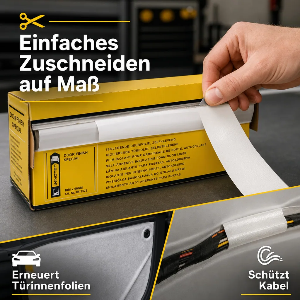 INNOTEC Door Finish Special 10 mtr. Türdichtungsfolie