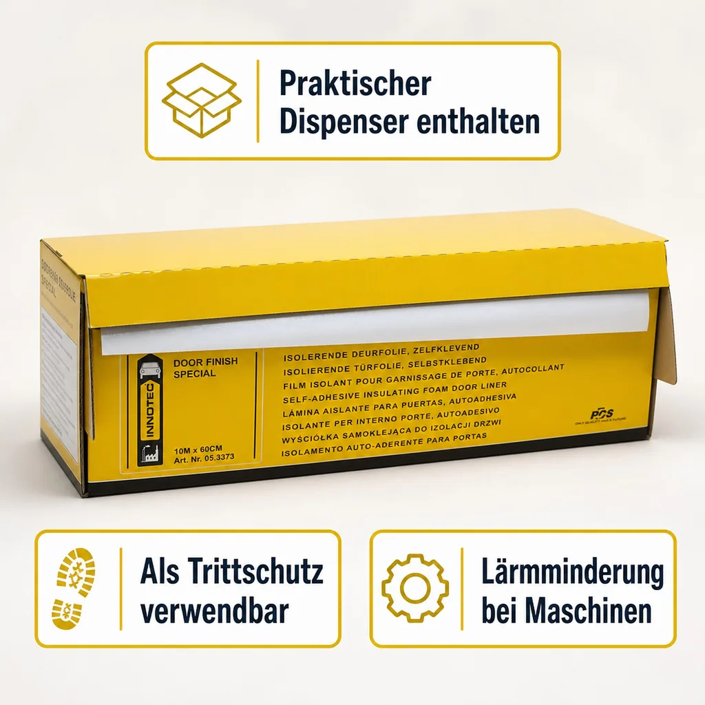 INNOTEC Door Finish Special 10 mtr. Türdichtungsfolie