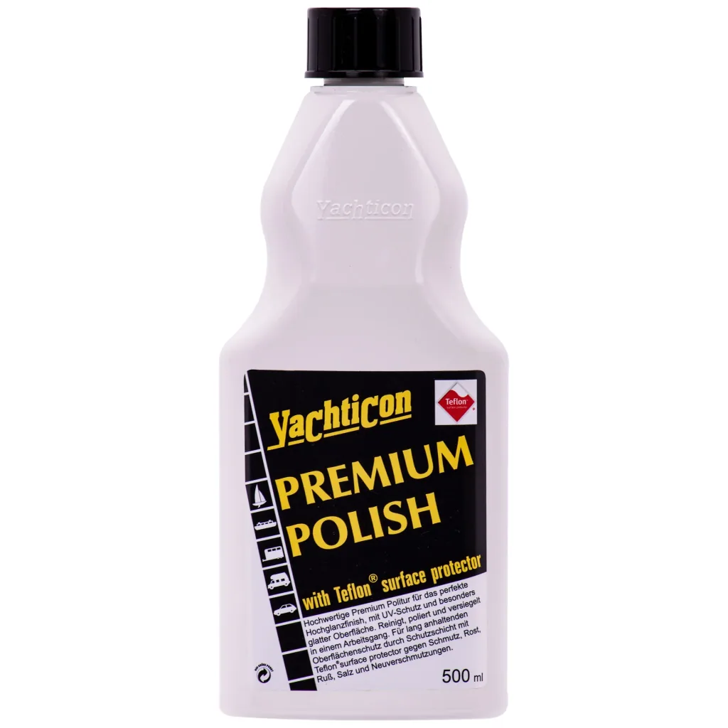 YACHTICON Premium Polish mit Teflon surface protector in verschiedenen Größengebinden