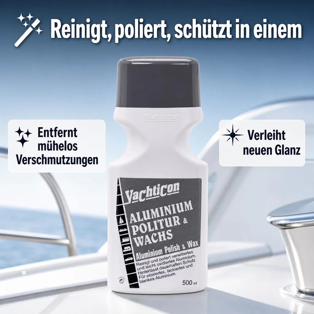 YACHTICON Aluminium Politur & Wachs 500 ml