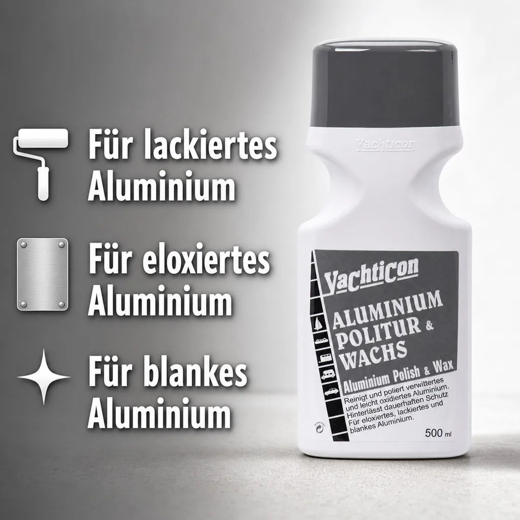 YACHTICON Aluminium Politur & Wachs 500 ml