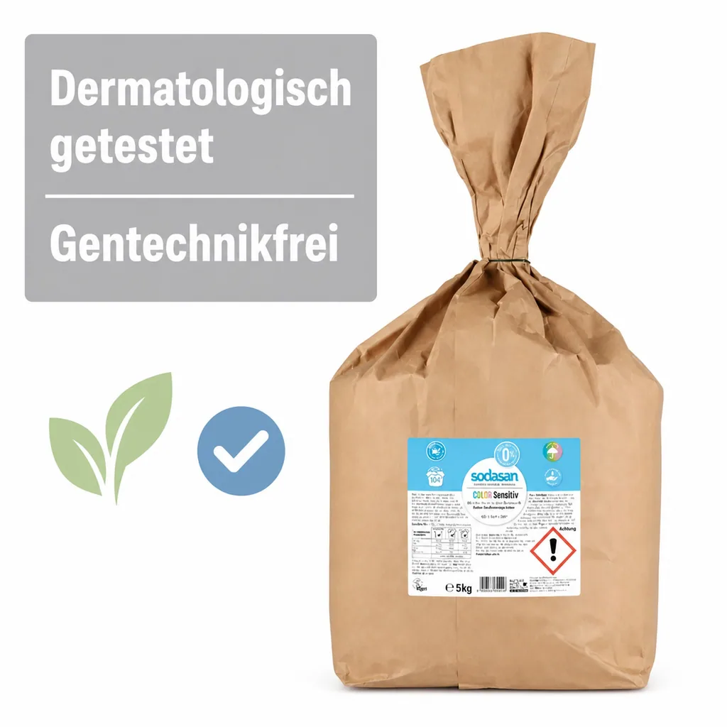 SODASAN COLOR Waschpulver sensitiv 5 kg