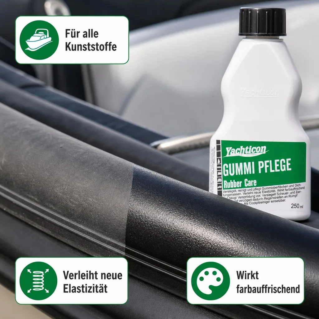 YACHTICON Gummipflege 250 ml