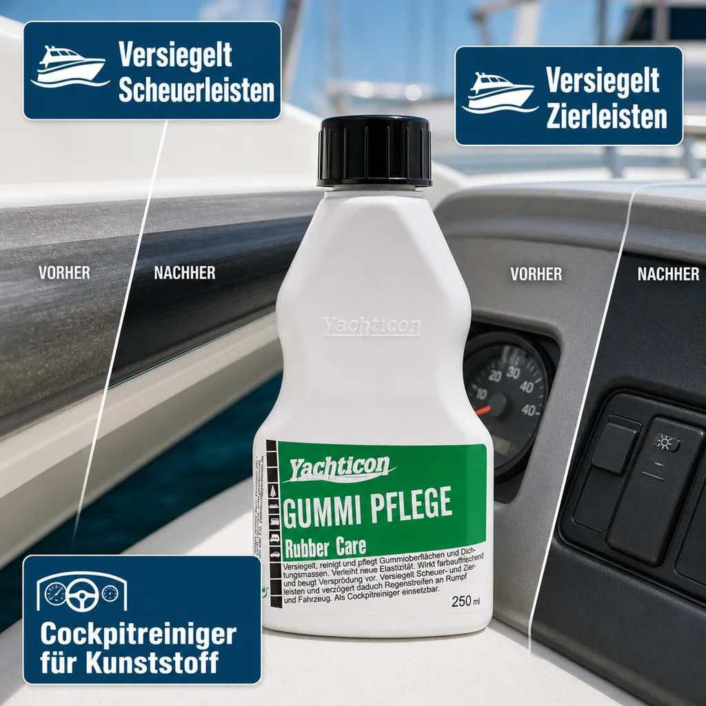 YACHTICON Gummipflege 250 ml