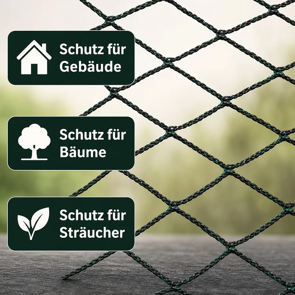 Teichschutznetz 8 m x 25 m (200m²)