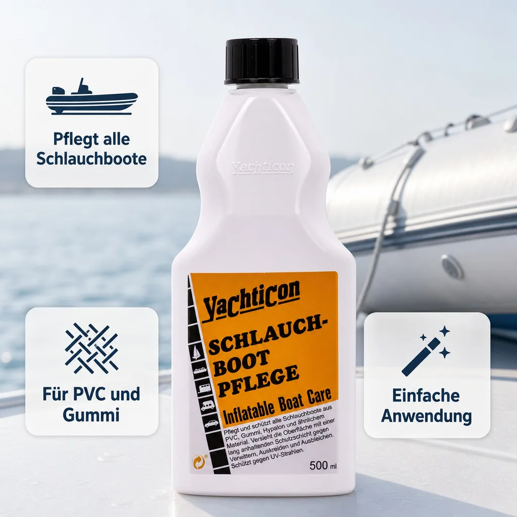 YACHTICON Schlauchboot Pflege 500 ml