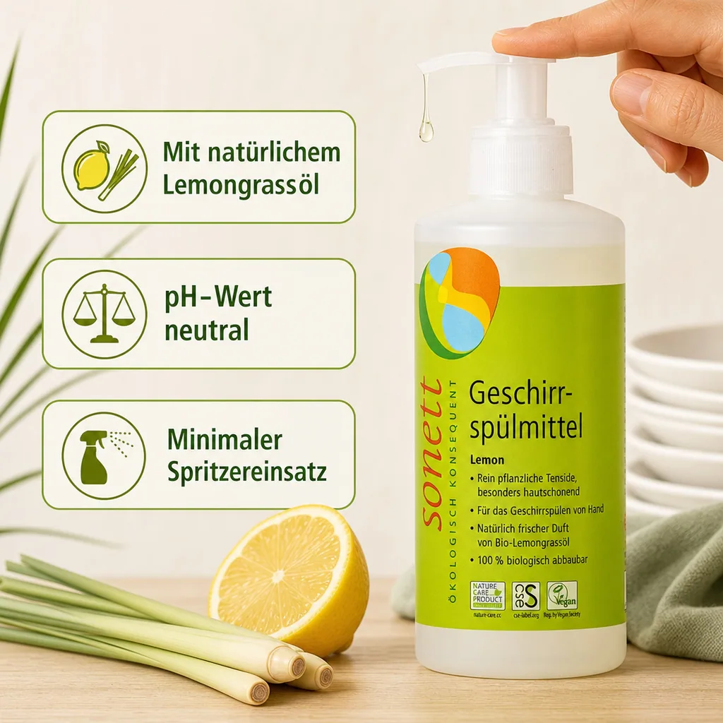 SONETT Geschirrspülmittel LEMON 300ml