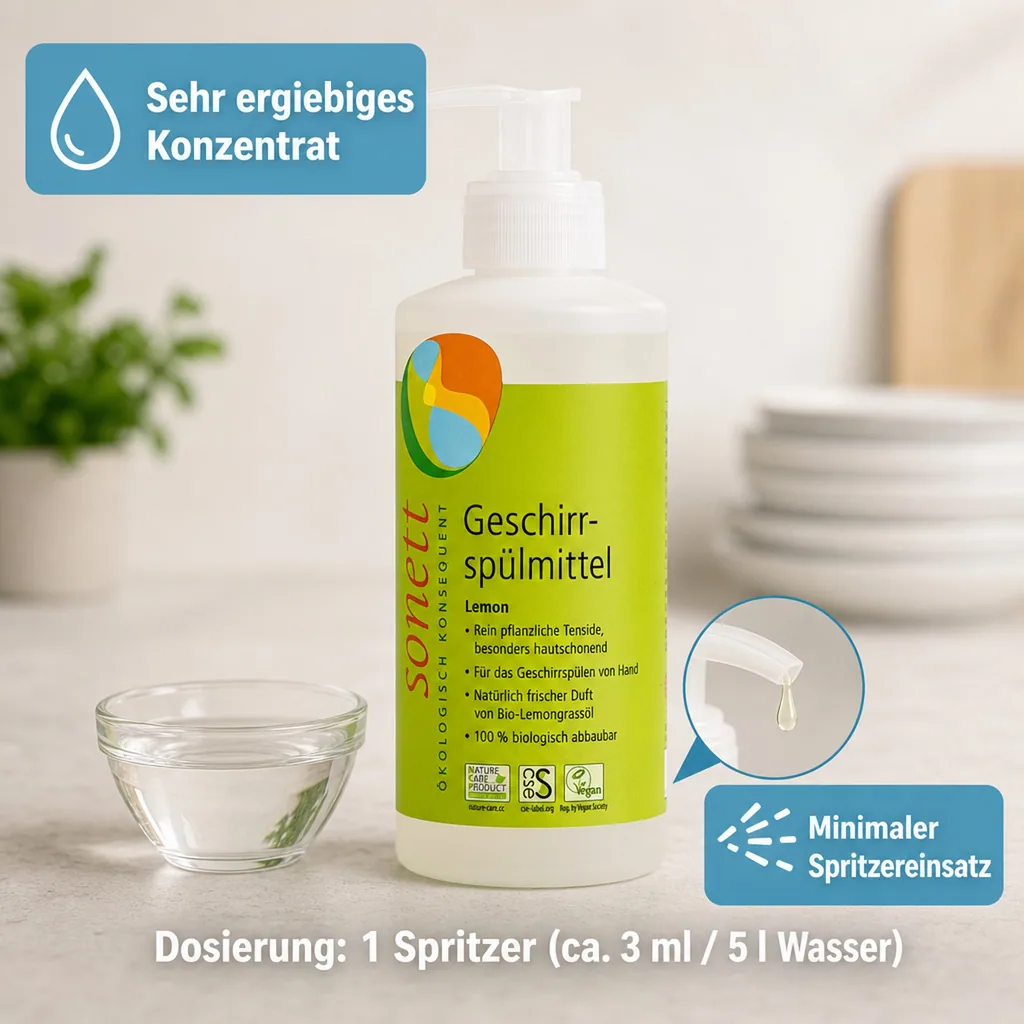 SONETT Geschirrspülmittel LEMON 300ml