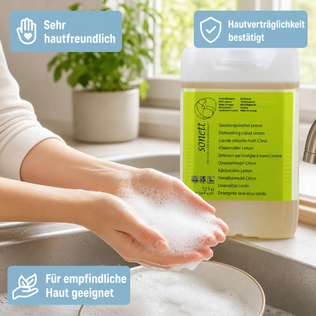 SONETT Geschirrspülmittel LEMON 10 Liter