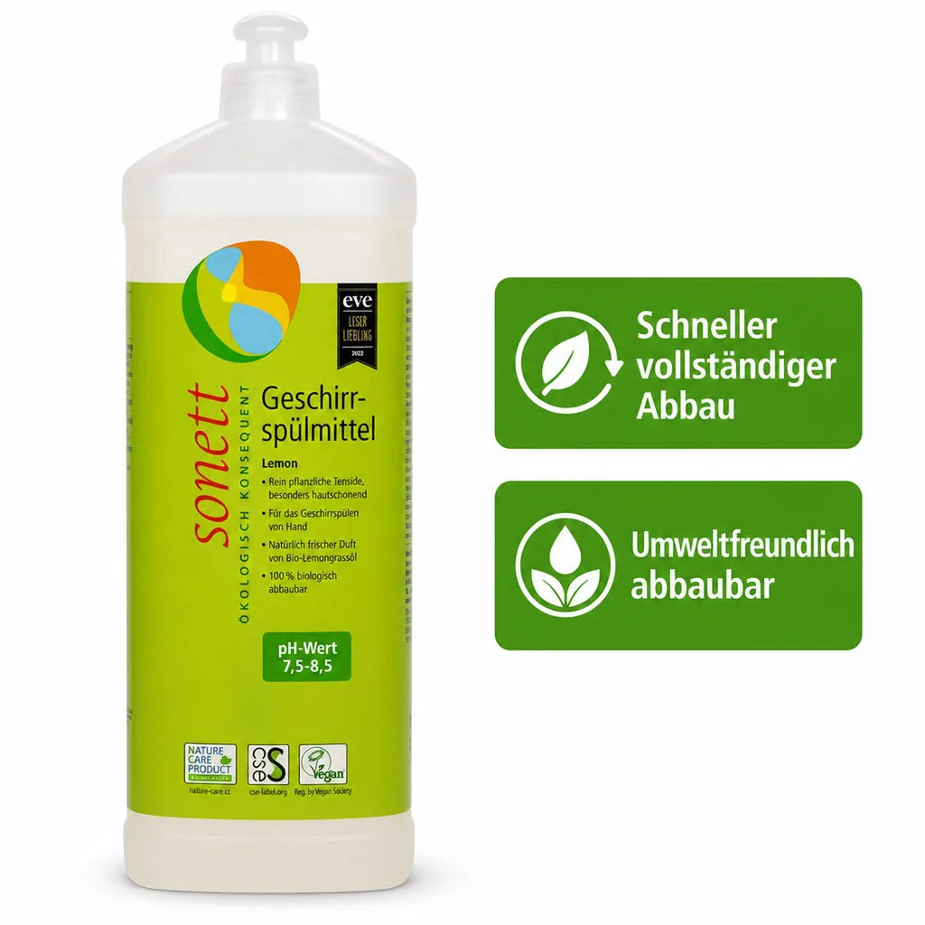 SONETT Geschirrspülmittel LEMON 1 Liter