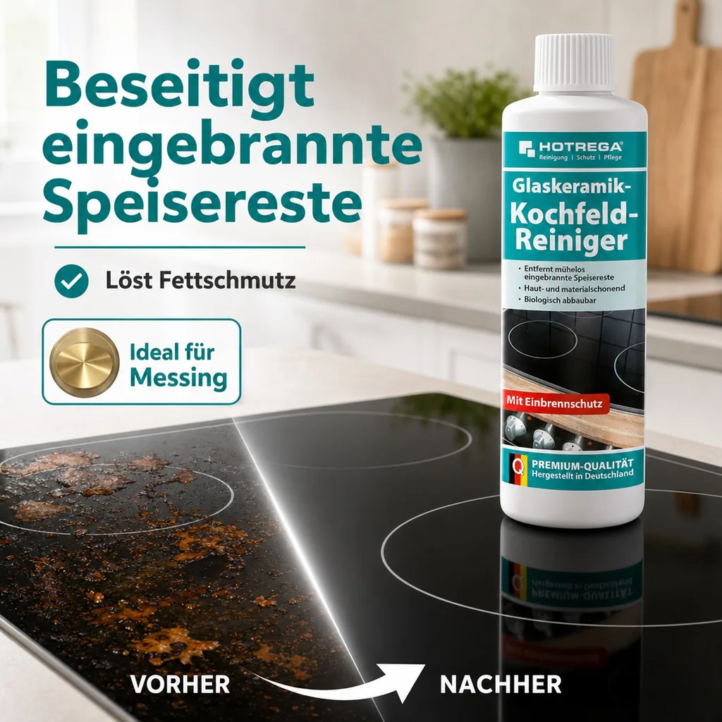 HOTREGA Glaskeramik Kochfeldreiniger 250 ml