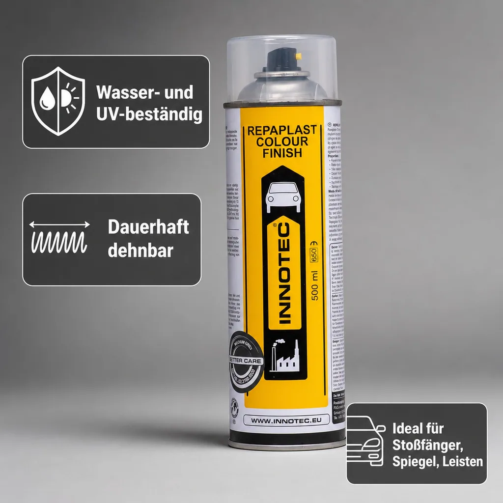 INNOTEC Repaplast Colour Finish BC 500ml mittelgrau