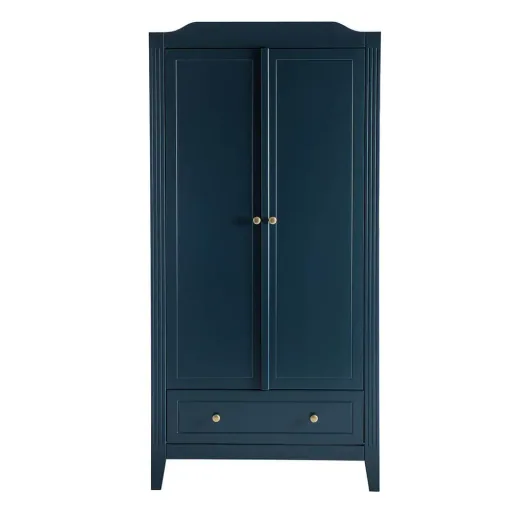 Maison Charlotte Kleiderschrank Opera 2 türig dunkelblau