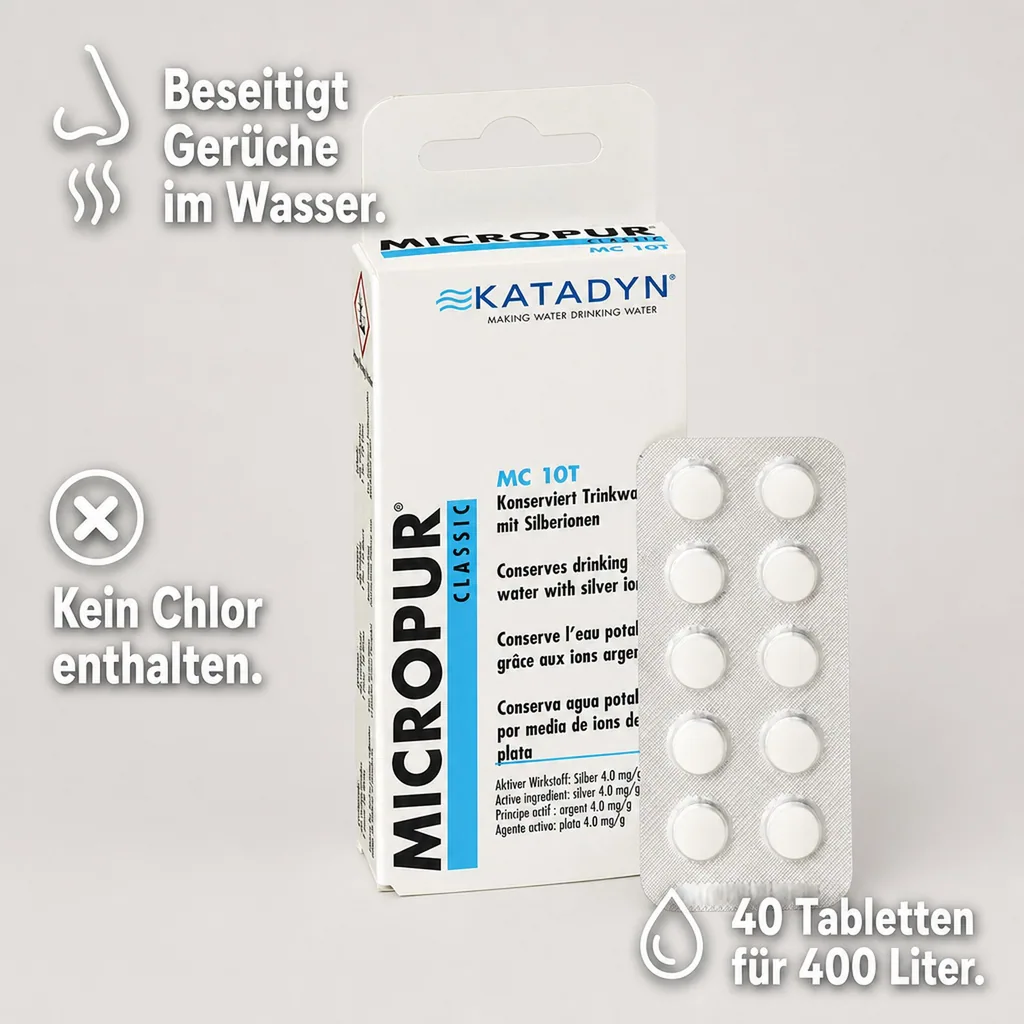 KATADYN Micropur Classic MC 10T - 40 Tabletten