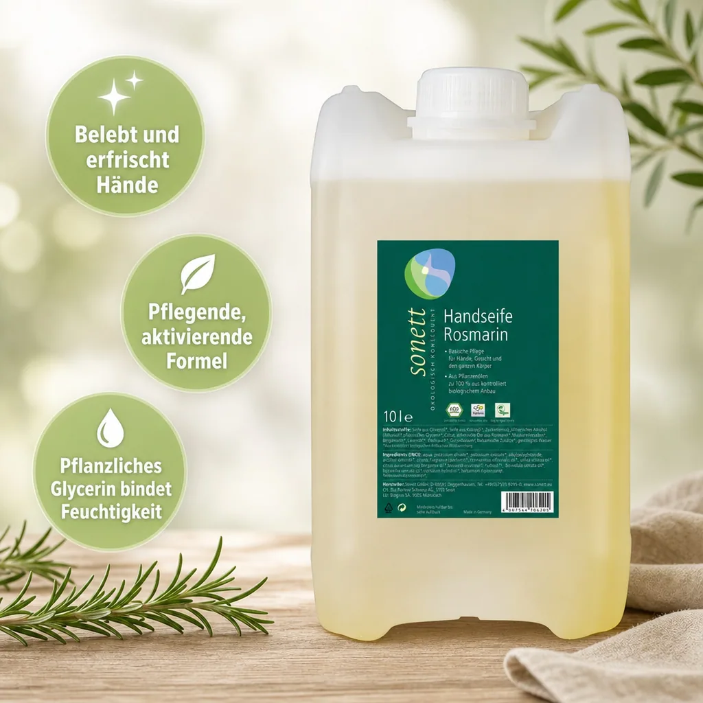 SONETT Handseife Rosemarin 10 Liter