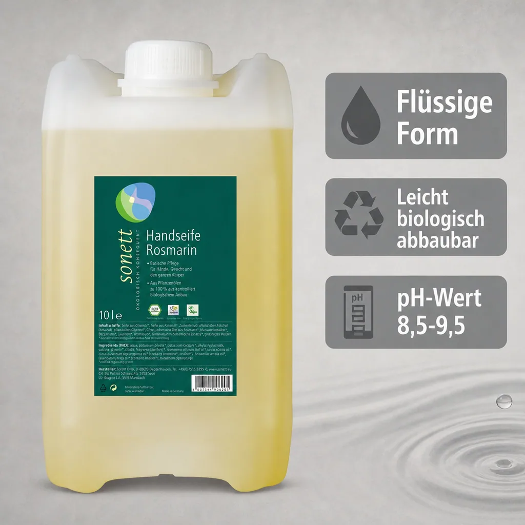 SONETT Handseife Rosemarin 10 Liter