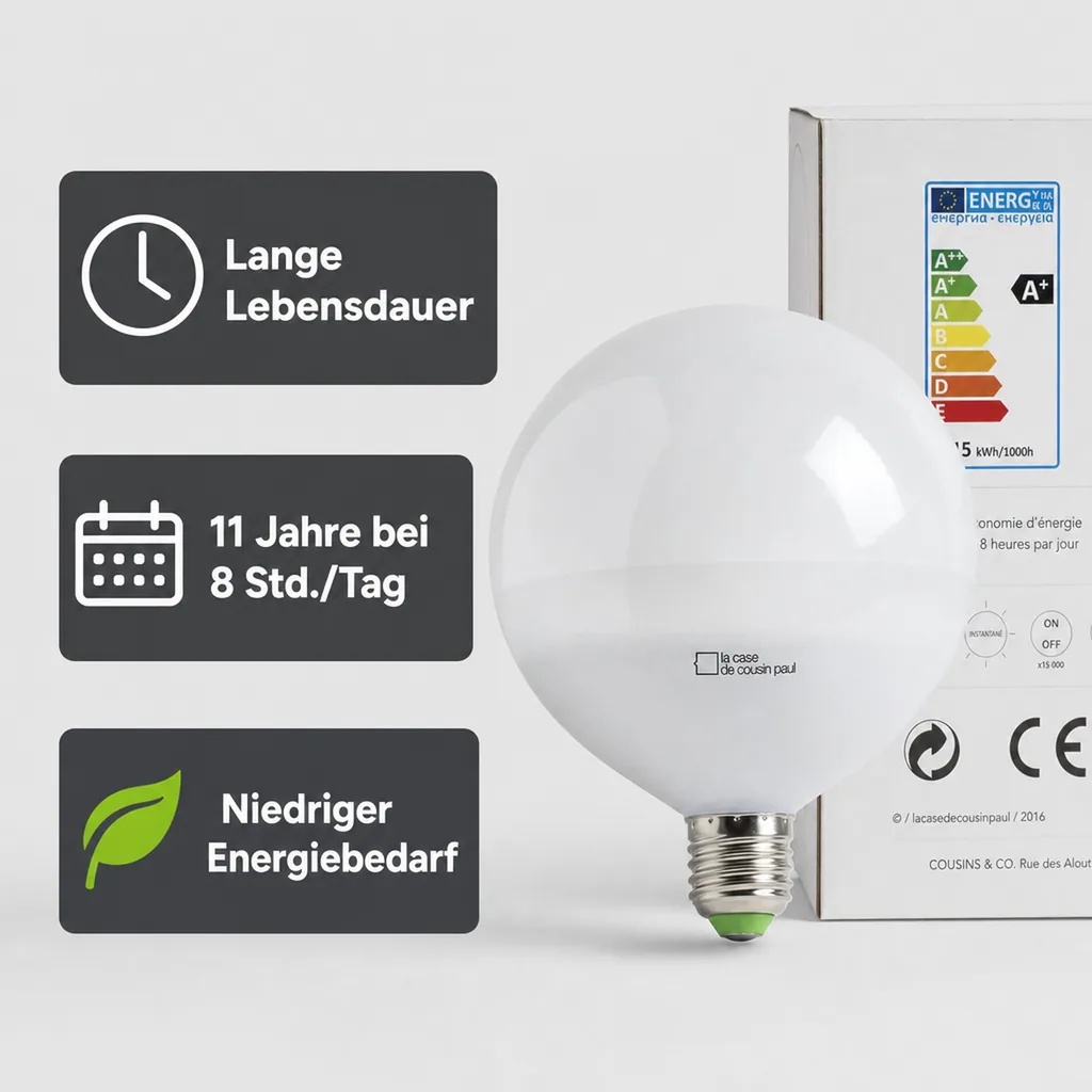 Cousin Paul Leuchtmittel LED Globe 120 mm