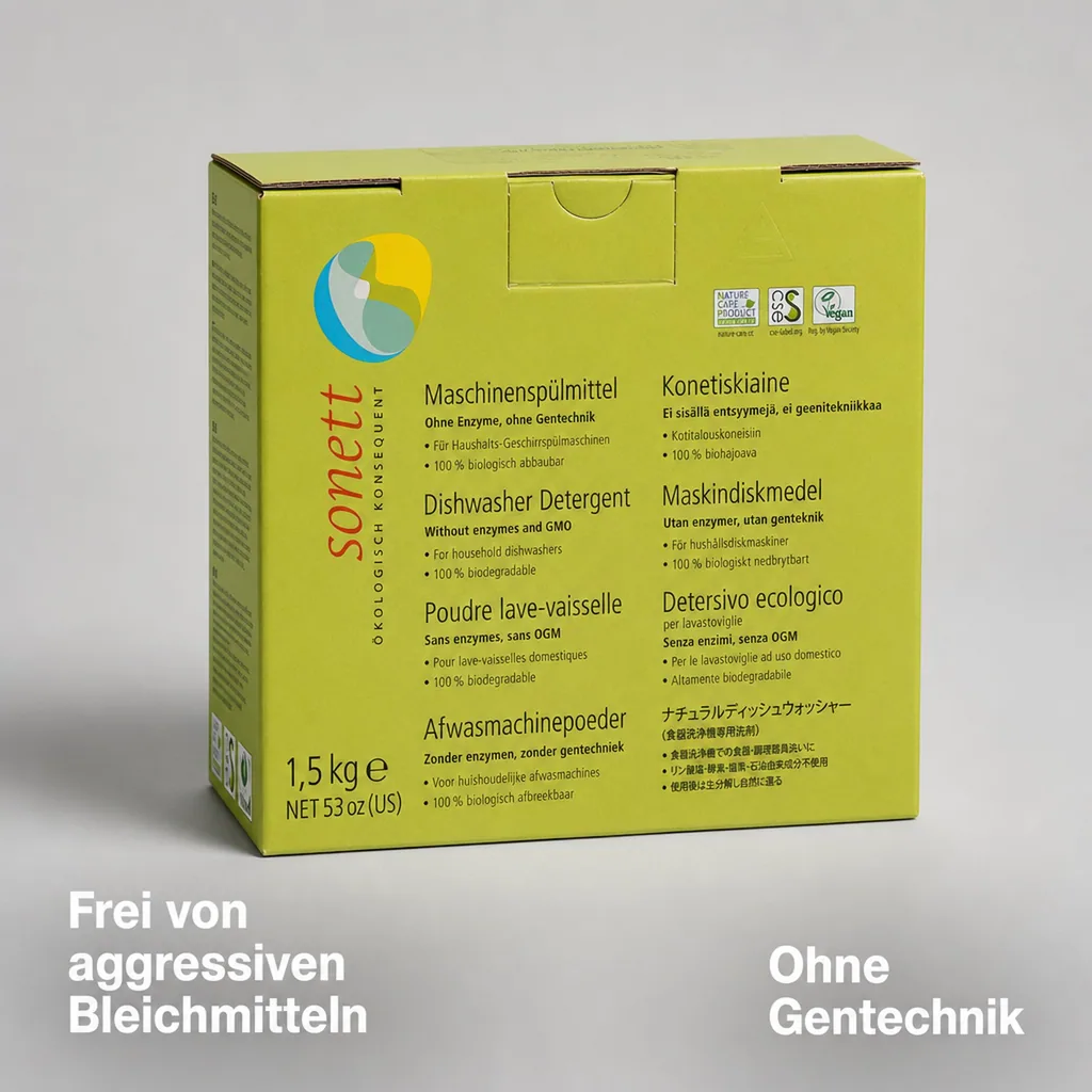SONETT Maschinenspülmittel 1,5kg Pulverkonzentrat