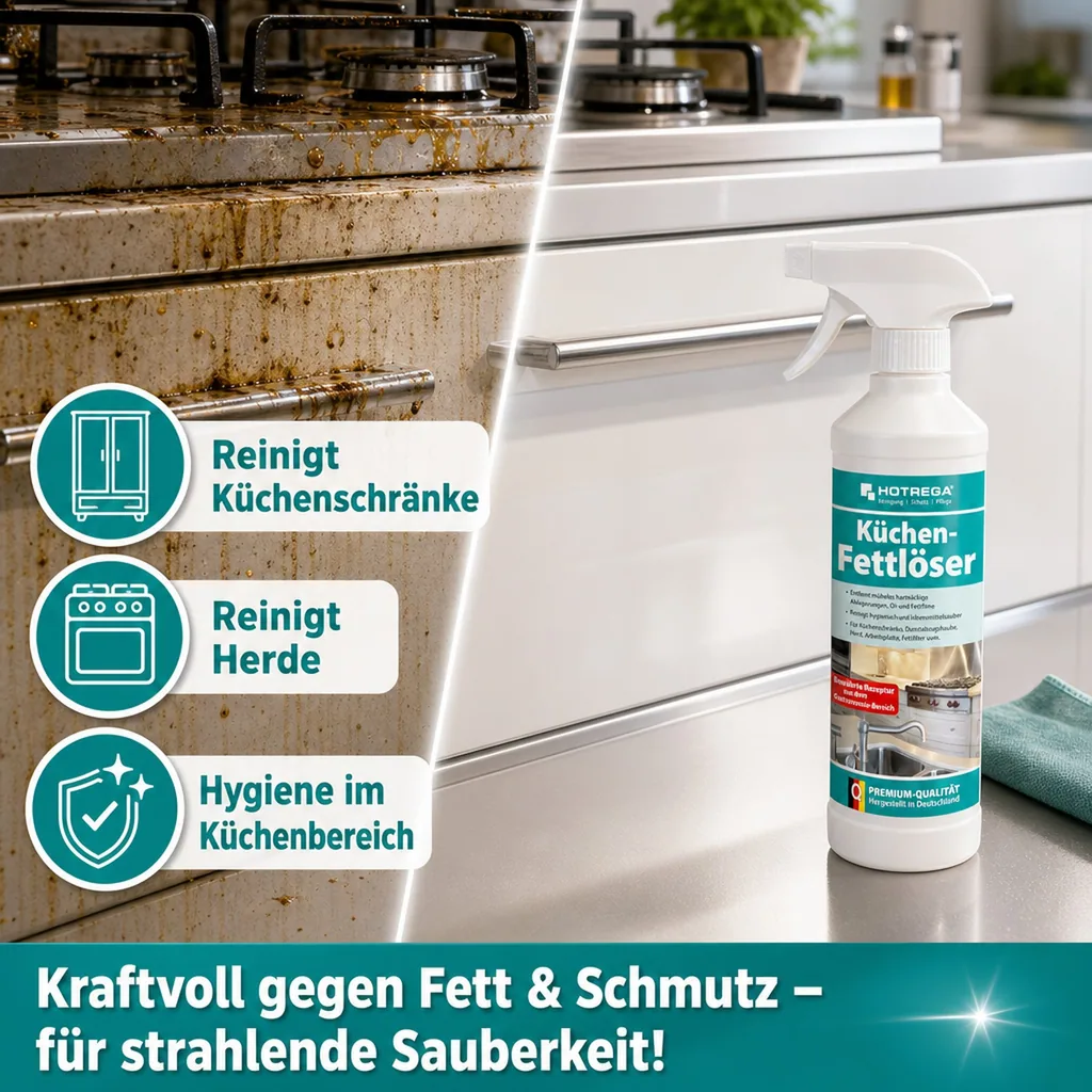 HOTREGA Küchen Fettlöser 500 ml gebrauchsfertig