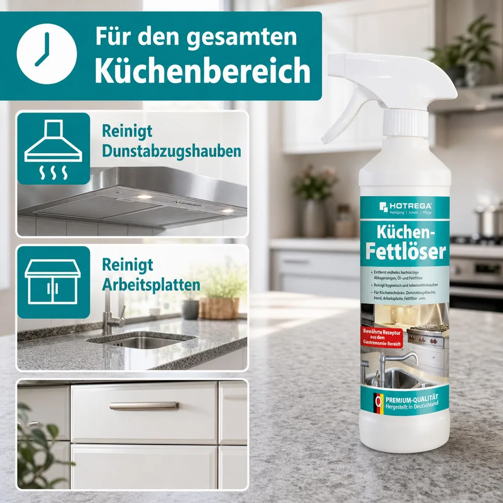 HOTREGA Küchen Fettlöser 500 ml gebrauchsfertig