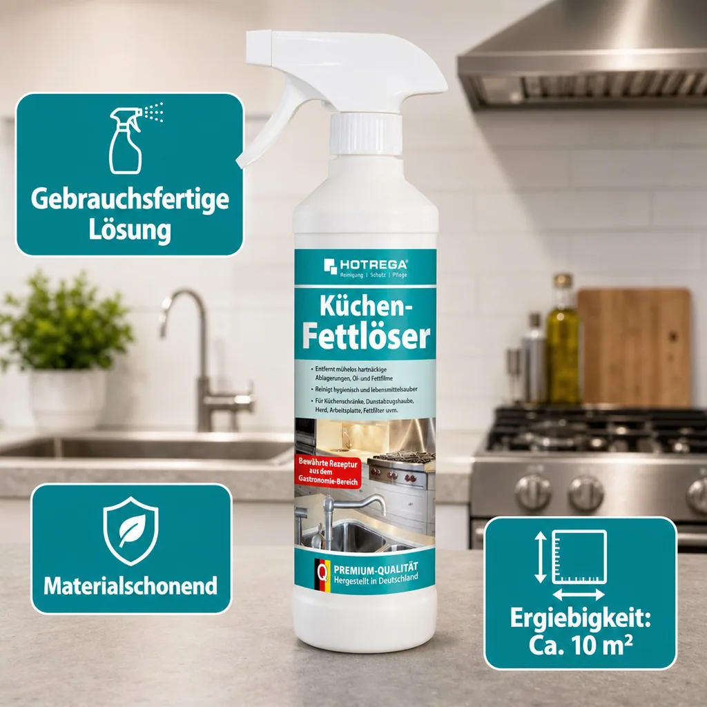 HOTREGA Küchen Fettlöser 500 ml gebrauchsfertig