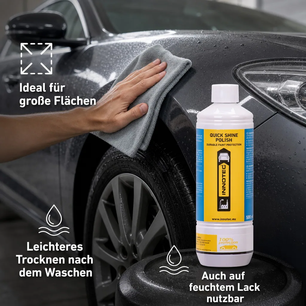INNOTEC Quick Shine Polish Lackpolitur 500ml Hartversiegelung