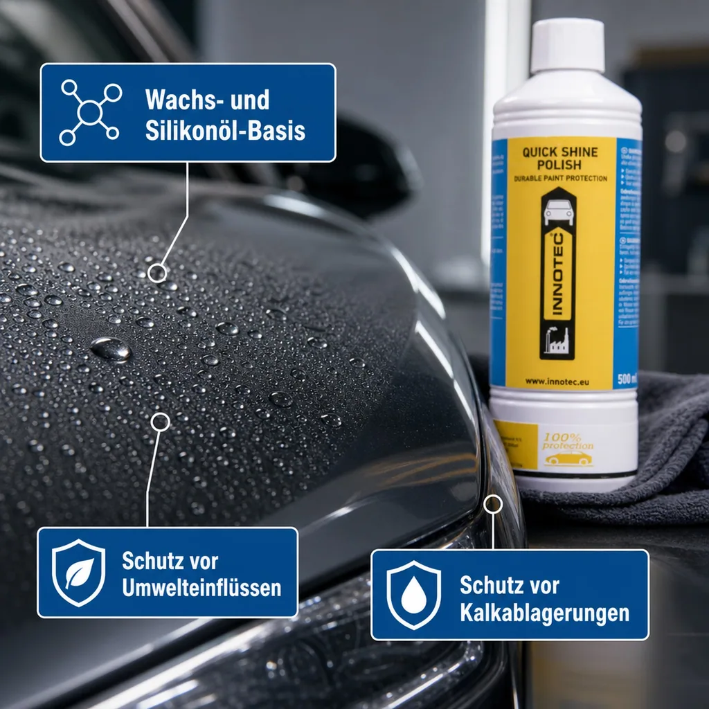 INNOTEC Quick Shine Polish Lackpolitur 500ml Hartversiegelung