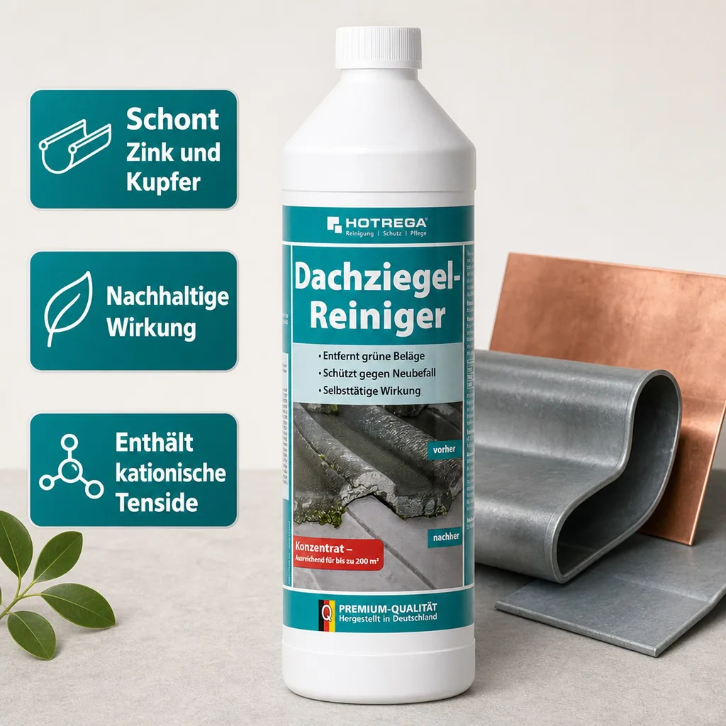 HOTREGA Dachziegel Reiniger Konzentrat 1 Liter