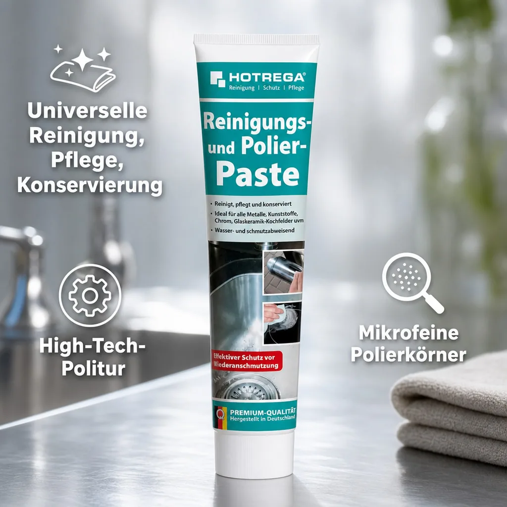 HOTREGA Reinigungs- und Polierpaste Cera Soft 125 ml