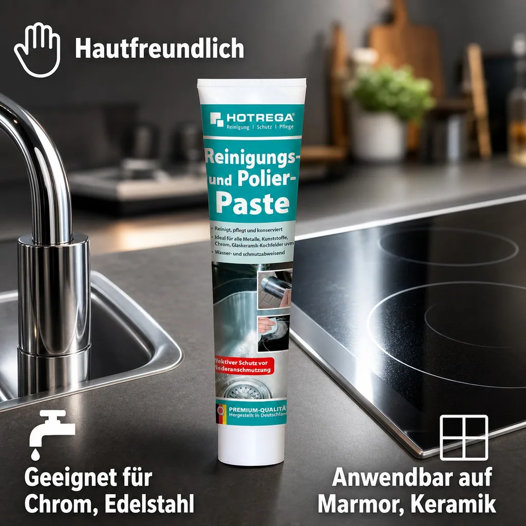 HOTREGA Reinigungs- und Polierpaste Cera Soft 125 ml